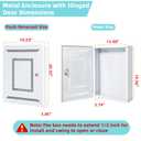 XMK 20 Inch Media Enclosure,Structured Wiring Media Cabinet Network Box