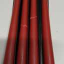 CANDWAX Burgundy 10 inch Taper Candles Pack of 4 - Unscented Dripless Burgundy Candlesticks - Perfect as Christmas Decorations and Home Decor for Dinner Table Centerpieces - Christmas Taper Candles