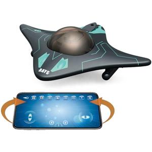 Mini RC Boat 6CH Waterproof WiFi Remote Control Camera Boat for Pools & Lakes Real-Time Shoot Outdoor Children Toys