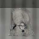 yuehong Adult Long Curly White Gentleman Lawyer Wig 18th Century Colonial Judge Wig Heat Resistant Synthetic Fibers Fluffy Breathable Costume Hair (White)