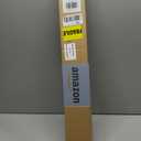 LazBlinds Cordless White 1" Room Darkening Vinyl Mini Blinds, 25" W X 36" H Horizontal Window Blinds for Home, Cordless Shades for Indoor Windows
