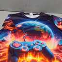 Boys Girls 3D Graphic Tees Unisex Short Sleeve T Shirt Novelty Neon Shirts for Boys 5-14 Years