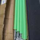 Universal Trampoline Poles, Replacement Poles with Clamp and Hardware and Enclosure Pole Connecters and Screws and Bolts, Pole Caps Fits Most Trampoline