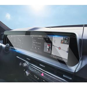 SHAOHAO 2 Pcs for 2025 Kia Telluride Screen Protector for 2023 2024 2025 Kia Telluride (S/EX/LX/SX Prestige/X-Line/X-Pro) Accessories 12.3 Inch Display Anti Fingerprint HD Clarity Nano Protector