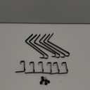 6 PCS Stocking Holders for Mantle, 2-in-1 Garland Hangers for Mantle, Adjustable Christmas Mantle Hanger with Dual Hooks, No Drill, for Christmas Stocking & Holiday Garland Decorations