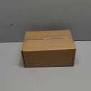 STORi 5-Compartment Clear Plastic Organizer | Rectangular Divided Makeup and Vanity Storage Bin and Office Desk Caddy | Scalloped Wall Design | Made in USA