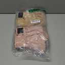 Washable Female Dog Diapers (4 Pack+1 Suspenders), Reusable Female Girl Doggy Doggie Puppy Wraps Panties Belly Band for Pet Heat Period Pooping Peeing Potty Training Incontinence Marking Medium (Pink, Purple, Brown, Blue)