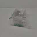4 Pack Clear Pantry Organizers and Storage Bins with Divider, Transparent Plastic Basket, Refrigerator and Fridge Bins