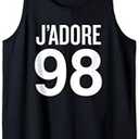 J'adore 98 T-shirt I love 98 Shirt Celebrity Trendy Tee Tank Top, Size Large