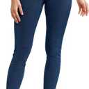 Hybrid & Company Women's Pull On Stretchy Mid Rise Skinny Fit Pants Regular or Distressed Jeans with Long Short Inseam, Small