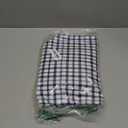 Cromoncent Mens Long Sleeve Oxford Button Down Shirts Casual Dress Shirt for Men,100% Cotton,Plaid/Stripes Shirts XL