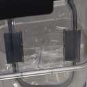 Rubbermaid Brilliance Pantry Food Storage Containers, Set of 3, BPA-Free, Clear, Airtight. Incomplete