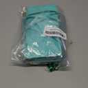 Asuwish Phone Case for Samsung Galaxy S8 Zipper Wallet Detachable Cell Cover with Tempered Glass Screen Protector Crossbody Lanyard Strap Glitter Flip Card Holder Slot S 8 8S Edge SM-G950U Women Teal (Green)