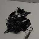 DFTDFYXYRain Chain Outdoor Rain Chains Aluminum Rain Chain Mill Finish Aluminum Gutter Adapter Downspout Catcher Water Feature Or Downpipe for Eaves Drainage,Outdoor Decor,Black,Black,2.6m(8.5ft)