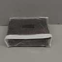 Recliner Chair Covers Leather Like, 4 Pieces Lazy Boy Recliner Cover, Furniture Protector - Washable Soft Sofa Slipcover for Pets Kids (Brown) (1 Seater)