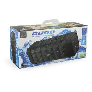 iLive Duro Water Resistant Bluetooth Wireless Speaker, ISBW303B, Black