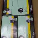 U by Kotex Clean & Secure Panty Liners, Light Absorbency, Regular Length, 516 Count (4 Packs of 129) 