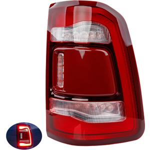 LED Taillights - Brake Tail Lights Compatible with RAM 1500 2019-2024, Replace 55112990AB 55112990AC 55112990AD - LED Driving Reverse Lamps Brake Turn Signal Lighting Rear Right Passenger Side