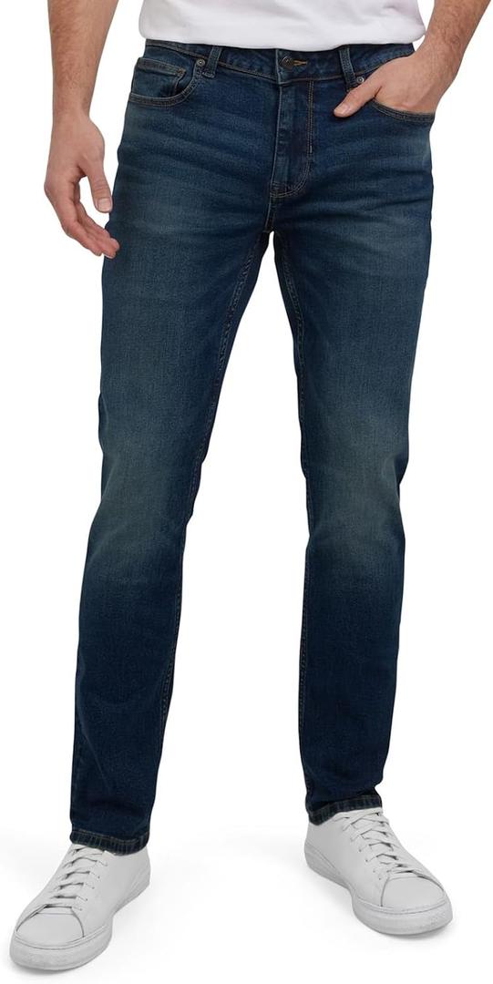 DKNY Mercer Men's Skinny Jeans - Premium Stretch Denim Pants with Classic 5 Pocket Design | Skinny Fit Stretch Jeans for Men