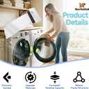 WPW10717210 Dryer Lint Screen Replacement Fits for Whirlpool Maytag KitchenAid Amana Jennair Dryer Lint Filter AP6023930 W10717210 W10641634 ER8557882 PS11757278 WPW10717210VP