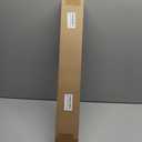 2Pack 23.6inch Long Outdoor Modern LED Wall Light,18W Waterproof IP65 Warm White 110V led Wall Mount Lighting Fixture Rectangular Black Wall Lights Elegant Frosted White Acrylic Anti Rust