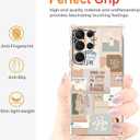 Case for Galaxy S24 Ultra with Christian Quotes Design,Jesus God Bible Verse Pattern,Clear Soft TPU Bumper Case,6.8"(Christian,s24u)