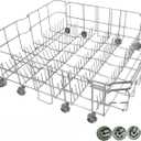 DD82-01384A Dishwasher Lower Rack for Samsung DW80R2031US, 20.6" × 22.5"