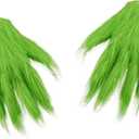 The Christmas Cosplay Mask, Christmas Costume Latex Mask Adult,Green Cosplay Costume Mask