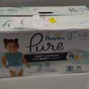 Pampers Pure Baby Diapers, Size 5 (27+ lbs), 88, Up to 100% Leakproof, Premium Hypoallergenic Soft Diapers