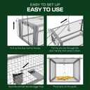 Humane Squirell Trap -2 Pack, Chipmunk and Rat Cages that Work for Home | Catch and Release | Reusable and Durable | No Kill Animal Trap | for Inside Home and Outdoor Use