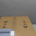 17.71" Semi Flush Mount Ceiling Light Fixture , 3-Light Gold Light Fixtures , Modern Close to Ceiling Light with 2-Layer Fabric Linen Shade, Farmhouse Drum Ceiling Light for Bedroom, Hallway, Living Room