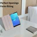 Tri-Fold Case Compatible with Huawei Mediapad M5 8.4 Inch(SHT-AL09/SHT-W12), Includes a Screen Protector - Premium PU Leather Tri-Fold Cover with Auto Sleep/Wake (Moroccan Love, One Size)