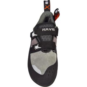 Climb X Rave Strap Climbing Shoe (8, Granite Grey)