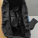 Greatever Dry Snorkel Set,Panoramic Wide View Anti-Fog Scuba Diving Mask,Professional Snorkeling Gear for Adults Kids (Large, Black)