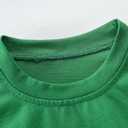 Toddler Girl Christmas T-Shirt Kid Xmas Ugly Reindeer Santa Claus Snowman Shirt Long Sleeve Strip Patchwork Cooton Tee Top