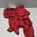 Ekaliy Women's Plus Size One Shoulder Maxi Dress Long Sleeve High Low Irregular Hem Flowy Long Party Cocktail Dress (3X-Large Plus, Burgundy)