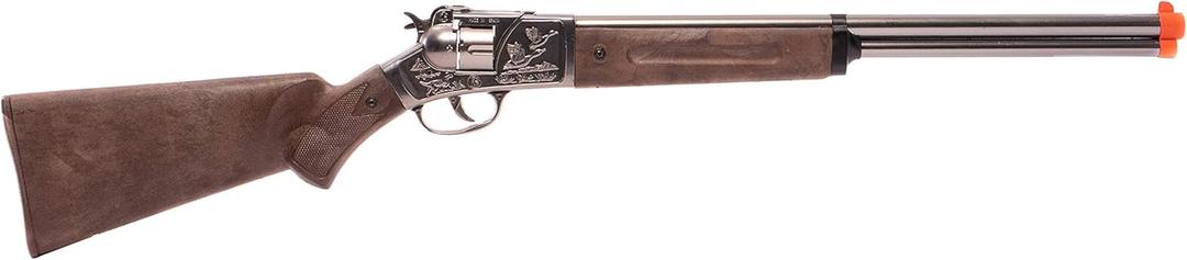 PARRIS CLASSIC QUALITY TOYS EST. 1936 Duck Toy Rifle - Die-Cast Steel Construction Action Cap Rifle for Authentic Play Experience