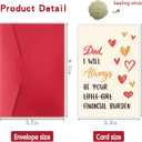 3 x Funny Fathers Day Card & Gifts| Father's Day Decorations | Happy, Sweetheart, Romantic, Raunchy