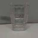 LINFIDITE Adhesive TV Remote Control Holder Wall Mount TV Remote Holder For Bedside Wall Remote Control Caddy Storage Organizer Stand Box For 2 Or 4 Remote Controls  Transparent  Quantity 1 (1 Pcs Fxed Dividers, Clear White)