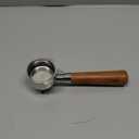 54mm Portafilter for Breville BES870/878/880 Series, Dual Spout Espresso Handle with Siam Rosewood Grip & 304 Stainless Steel Basket