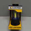 LUXPRO 3C Rugged 750 Lumen LED Lantern - Battery Powered for Up to 90 Hours of Use - Dimmable LED Light with IPX4 Water-Resistant Rating