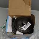 Kyraton Black Bacon Grease Container With Strainer, 48 oz Black Coating Stainless Steel Oil Container, Pot Fat Storage With Lid, Easy Grip Handle Suitable For Storing Frying Oil And Cooking Grease