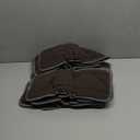 ALVABABY Reusable 5 Layers 12 Pack Inserts with Gussets for Baby Cloth Diaper and Cloth Diapers Covers 12FLN