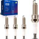 KAX SXU22HCR11S 3461 Spark Plug, 4 Pack Double Iridium Spark Plugs, Fit for Accord CR-V 1500 Elantra Sorento Grand Cherokee Civic Soul Wrangler Tucson Grand Caravan Santa Fe Cherokee Town & Country 200