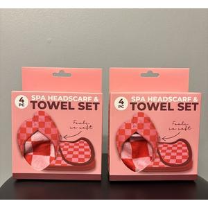Spa Headscarf Towel Set 2 Pack