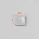 CFX Low Profile MX Switch Keycaps, White 53-Key Set, Compatible with Cherry MX Mechanical Keyboards, Minimalist Style