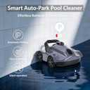 Above Ground Pool Vacuum Automatic Cordless Robotic Self-Parking 130Min