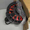 Retractable Extension Cord Reel, 45 FT, Heavy Duty 12AWG/3C SJTOW Power Cord, with Lighted Triple Tap Outlet, 15 Amp, Swivel Bracket for Ceiling or Wall Mount,UL Listed