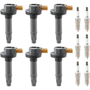 UF646 Ignition Coil Spark Plug Fit for Ford Explorer Expedition Flex F150 Taurus Transit 150 250 350 HD Police Interceptor Sedan Utility for Lincoln MKS MKT Navigator 2011-2020