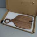 Premium Black Walnut Chopping Board - Versatile Pizza & Cutting Board for Kitchen Baking and Serving(M)